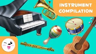 Learning Music  Wind String Percussion Instruments for Kids [upl. by Ninetta217]