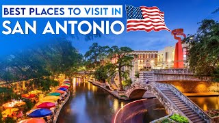 Best places to visit in San Antonio  San Antonio tourist attractions  Travel guide  USA tourism [upl. by Elenaj]