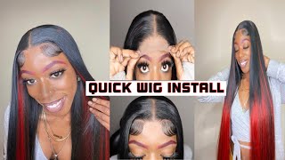 How To Make amp Install A Synthetic Quick Wig Ft Organique Hair  BEAUTYONABUDGETSERIES [upl. by Ecnedurp]