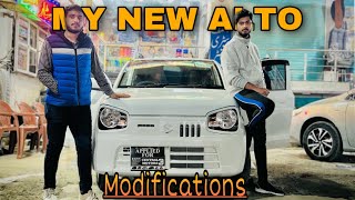 My New Alto Modifications and Decoration  Alto VXL AGS  Suzuki Alto Modified [upl. by Nnylyrehc]