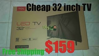 TCL 32d2700 32 inch LED TV deal for 159 [upl. by Einalem797]