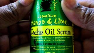 Review Jamaican Mango amp Lime Cactus Oil Serum [upl. by Rednasela841]