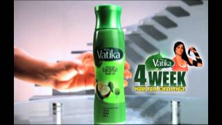 Dabur Vatika Hair Oil Hairfall Challenge TVC [upl. by Adnarym611]