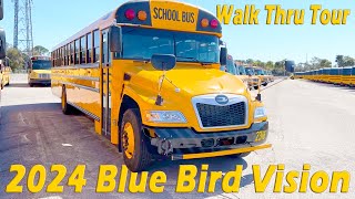 2024 Blue Bird Vision  Quick Walk Thru Tour [upl. by Voletta]