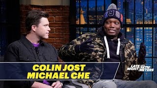 Colin Jost Is Afraid Michael Che Is Going to Get Him Murdered [upl. by Vivienne]