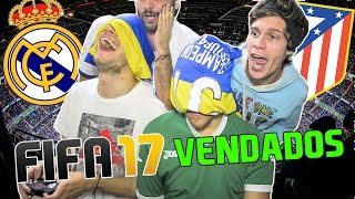 REAL MADRID vs ATLETICO MADRID  Champions 2017  FIFA 17 VENDADOS [upl. by Yellat]