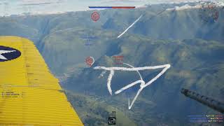 Mountain valley Bombing run on enemey runway War Thunder 2024 [upl. by Aronal]