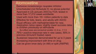 ADHD Medications  Part III  Atomoxetine Strattera [upl. by Sharona]