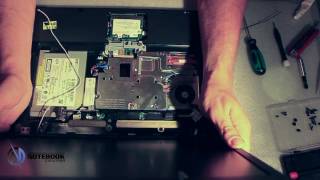 HP Compaq nx8220  Disassembly and cleaning [upl. by Mikkanen659]