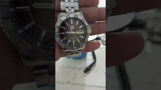 My Seiko 5 sports watch made in Japan 23 jewels 7S36B [upl. by Irrehc239]