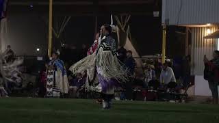 MVI 8477 Ermineskin Powwow 2023 Friday evening Jr Womens Traditional Dance Contest [upl. by Aonian]