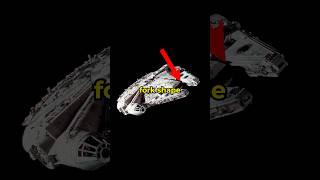 Why does the Millennium Falcon have a fork structure in the front starwars [upl. by Ev]