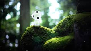 Kodama Princess Mononoke Live Wallpaper Free [upl. by Jarin]