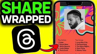 How To Share Spotify Wrapped To Threads [upl. by Annairdua]