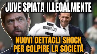 JUVE SPIATA ILLEGALMENTE DETTAGLI SHOCK CONTRO LA SOCIETÀ [upl. by Hadlee]