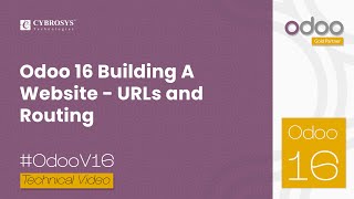 Building a Website URLs and Routing in Odoo 16  Odoo 16 Website Builder [upl. by Lamson]