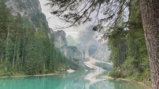 Lago di Braies Dolomites Italy [upl. by Nhguaval]