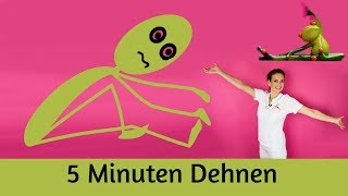 Das 5 Minuten Dehnprogramm  So bleibst du geschmeidig [upl. by Jit]