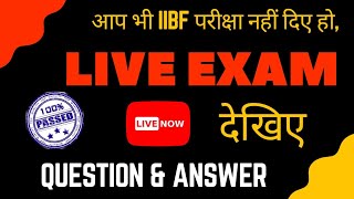 Iibf live exam 2024  IIBF exam questions and answers 2024  IIBF pdf  IIBF question paper latest [upl. by Anatniuq48]