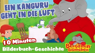 Benjamin Blümchen  Ein Känguru geht in die Luft  Meine erste BILDERBUCH GESCHICHTE [upl. by Kinom426]