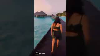 Maldives 🇲🇻 Honeymoon ❤️ wedding love enjoy beach fun bollywoodsongs honeymoon travel ❤️ [upl. by Valery]