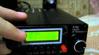 QRP КВ трансивер X1M [upl. by Mainis]