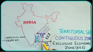 Territorial Sea Contiguous Zone Exclusive Economic Zone English l Said Mamun [upl. by Oglesby]