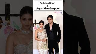 Anant AmbaniRadhika Merchant wedding Suhana Khan and Aryan Khans stylish splash at the event [upl. by Demitria]