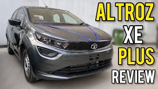 Tata Altroz XE Plus Model Review ✅ Price Features Specs amp All Details ✅ Vahan Official [upl. by Lennor]