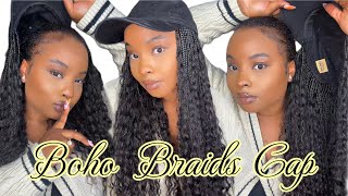 Boho Braids Grab amp Go Braids Cap Wig Ft Ywigs  Braided Cap  MissOla [upl. by Katerine]