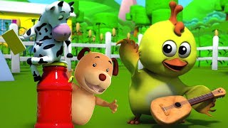 lagu suara binatang  belajar nama hewan  belajar suara binatang  Animal Sound Song  Kids Rhymes [upl. by Okire]