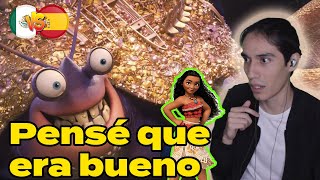 REACCIÓN a BRILLOBRILLANTE 🇲🇽 Latino vs Español 🇪🇸 Moana 🦀 [upl. by Octave670]