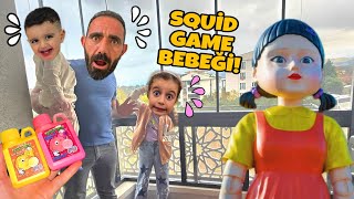 SQUİD GAME BEBEĞİ POYRAZ ELİFE TUZAK KURDU EYVAH BOMBA ŞEKERİ BİZİM EVE ATTI [upl. by Yhtnomit]