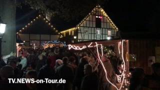 Bergneustadt Altstädter Nikolausmarkt Sa 26112016 Heimatmuseum Weihnachtsmarkt 2016 Oberberg [upl. by Slerahc805]