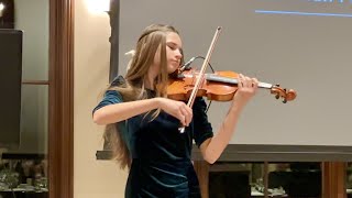 15 Year Old Karolina Protsenko AMAZINGLY plays violin [upl. by Groveman77]