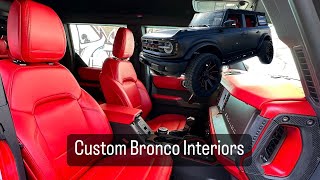 Custom Bronco Interiors [upl. by Tomlin832]