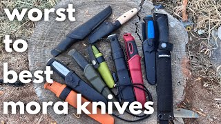 Worst to Best Mora Knives [upl. by Ethelind206]