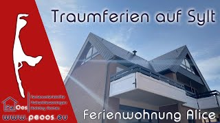 Traumferien auf Sylt in fantastischer Ferienwohnung ALICE [upl. by Ingeberg]