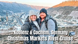 Koblenz amp Cochem Germany  Emerald River Cruise Christmas Markets on the Rhine [upl. by Ivanna]