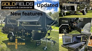 Updated Eureka lightweight camper trailer from Goldfields campers [upl. by Calabresi538]