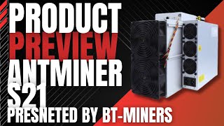 Bitmain NEW Antminer S21 Our Preview [upl. by Ateekal124]