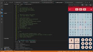 Flutter Create a Sudoku Puzzle  Live Stream Series  1 [upl. by Jenks]