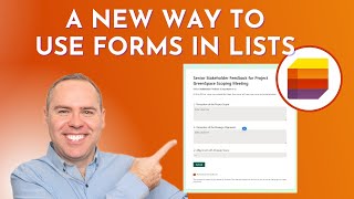 How to Use the NEW Forms Experience in Microsoft Lists [upl. by Olcott]