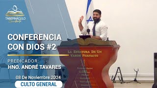 Conferencia Con Dios Parte 2  Hno George André Tavares De Sousa  08112024 [upl. by Nreval]