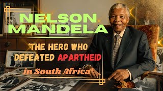 Nelson Mandela Freedom Fighter  life story  Apartheid in South Africa Documentary [upl. by Elia]