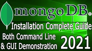 How to install MongoDB on Windows Operating System  ZIP Package  MongoDB Tutorial for Beginners [upl. by Robison780]