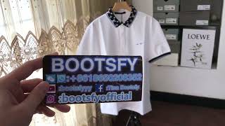 Review Louis Vuitton logo embroidered T shirt from BOOTSFY [upl. by Enna]