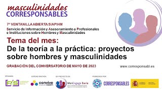 Ventanilla Abierta 7 De la teoría a la práctica proyectos sobre hombres y masculinidades [upl. by Salvatore]