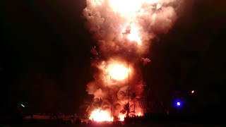 Uthralikavu Pooram 2016  Kumaranellur Desham Vedikettu  Kerala  India [upl. by Bailie110]