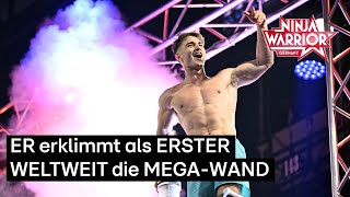 Simon Brunner schreibt NinjaGeschichte 🚀  Ninja Warrior Germany 2024 [upl. by Adnohsek]